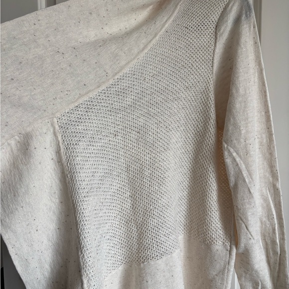 Perfect Spring/Summer/Fall Layering Cream Open-Front Sweater - Picture 6 of 6